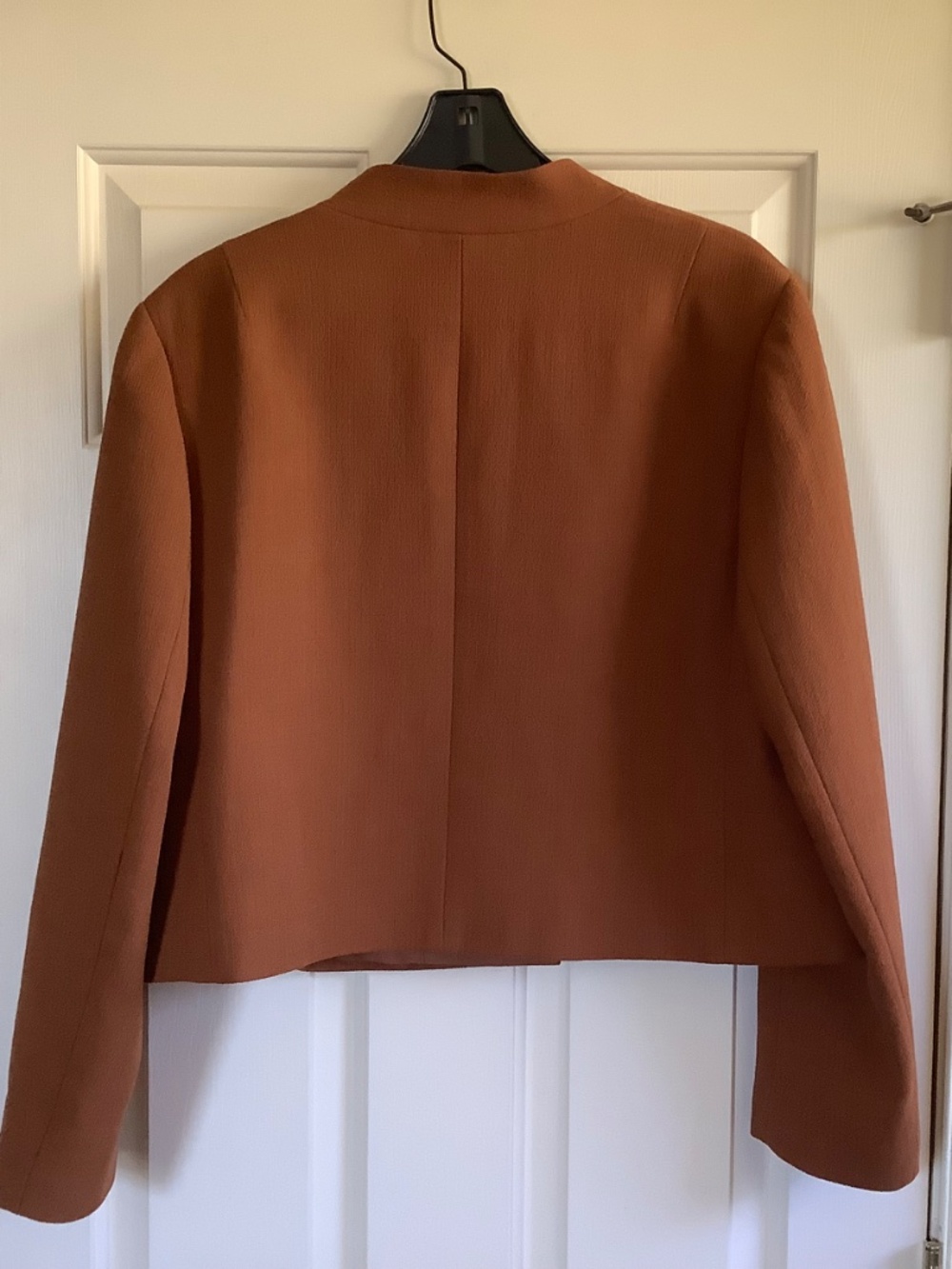 Lafayette 148 V- Neck Wool Blazer Camel SZ XXL - Picture 8 of 16